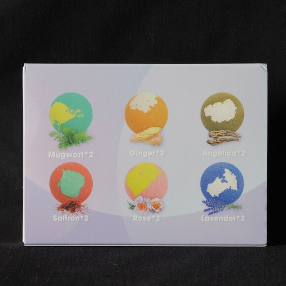 Mini Bath Bomb for Foot Bath Gift Set (12pcs) - Picture 4 of 4